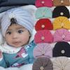 European & American Baby Wool Knit Hat - Warm Turban for Autumn & Winter