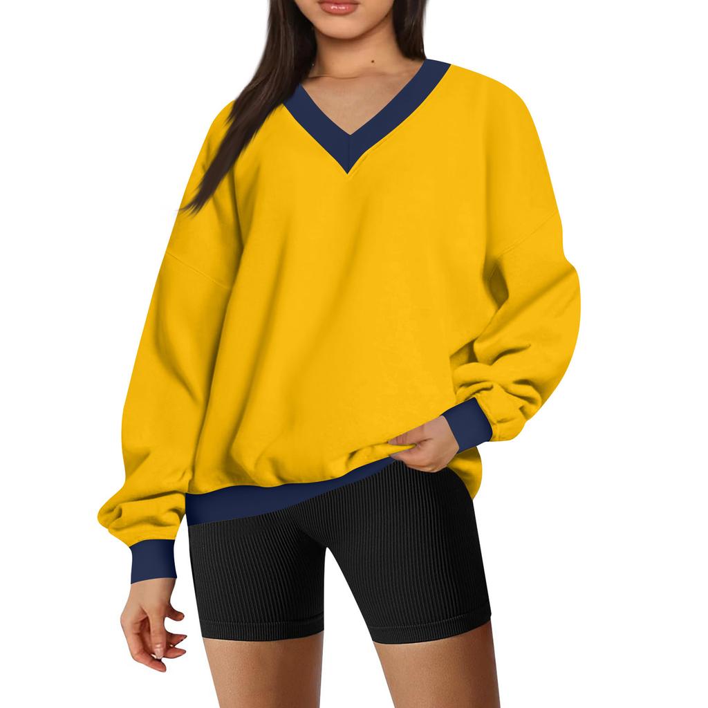 Women's Oversized Sweatshirts Casual Comfort Tops Fashion Long Sleeve Pullover Sweatshirt