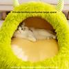 Cat Warm Thickened Autumn and Winter Teddy Than Bear Plush Little Monster Cat Nest Deep Sleep Kennel Pet Nest