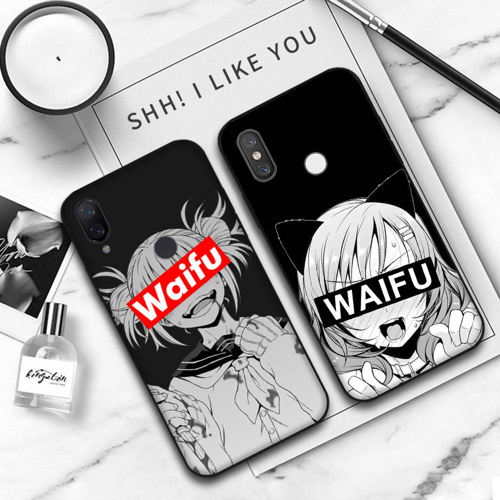 JW80 Waifu Senpai Anime Girl Мягкий чехол для OPPO Reno 8 6 5 4 Pro Plus Find X3 A17 A3 A31 A38 A40 A53 A54 A55 A74 A76 A78 A77 A80 A94 A95 A96 Lite