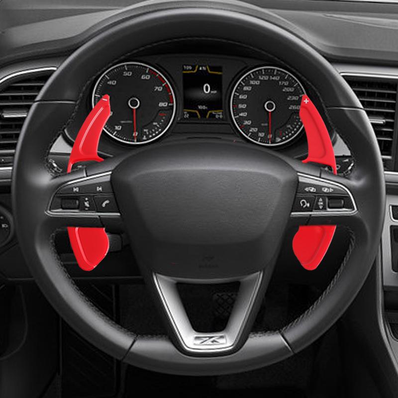 For Seat Leon Cupra 4F 5F MK3 MK4 Ibiza 6F Arona Ateca Leon ST Alhambra Car Steering Wheel Shift Paddle Shifter Extension