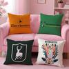 Indie Deerhunter Cushion Cover Cushion Cover Set 4Pcs 50X50 45X45 40X40 Pillowcase Decorative Sofa Home Decor
