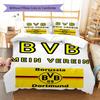 Постельное белье с узором BVB, Комплект с одеялом, Пододеяльник, Наволочка, Домашний подарок на день рождения (1 пододеяльник + 2 наволочки, без наполнителя)