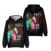 Мужские и женские толстовки REPO Streetwear Harajuku Casual Graphic Printed Hooded Pullover Sweatshirts