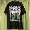 Подарок для фаната группы Public Enemy Футболка Хлопковая Унисекс Рубашка 8D964 Унисекс Футболка