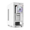 ZALMAN Z10 DUO WHITE 120mm Mid Tower ATX PC Case with 4 ARGB GPU Vertical and RGB Controller CS8759 Fans, Unit,