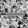 60 наклеек JoJo's Bizarre Adventure: Черно-белые аниме-дизайны для чемоданов, блокнотов и личного украшения