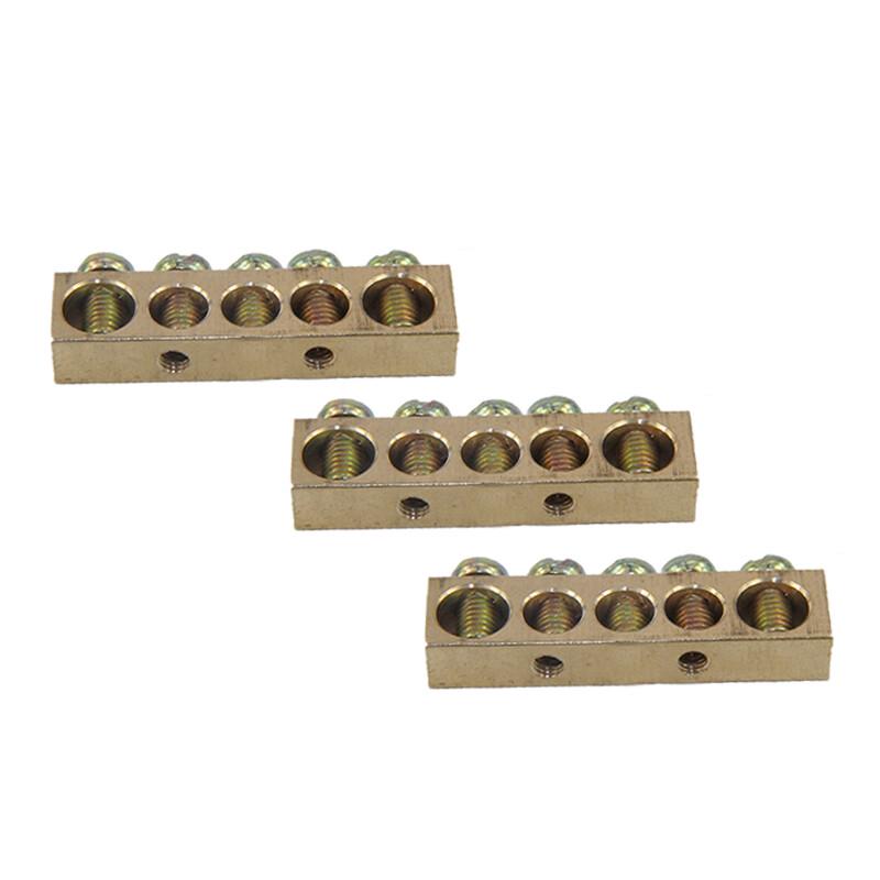 Tianxu Pure Brass Grounding Busbar Terminal