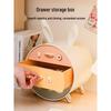 HANDUNYOU Luxury Cute Rabbit Desktop Organizer