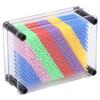 3D Pin Art Toy Colorful Plastic Pin Art Board 3D Needle Art Toy for Kids Children Gift White