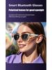 GS03 Поляризованные Bluetooth Смарт-очки: Защита от УФ и синего света, Совместимость с музыкой и звонками, со сменными линзами