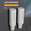 1pc Paper Cup Extractor Easy Disposable Cup Rack for Home Office and Kitchen Water Cup Dispenser