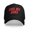 Custom Fashion Kiss My Airs Baseball Cap for WoUnisex Unisex Adjustable  Dad Hat Sun Protection Snapback Hats