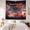 Bayern Munich Custom Your Name Wall Decor Tapestry Art For Pet Memorial Birthdaywedding Party Backdrop Family Gift