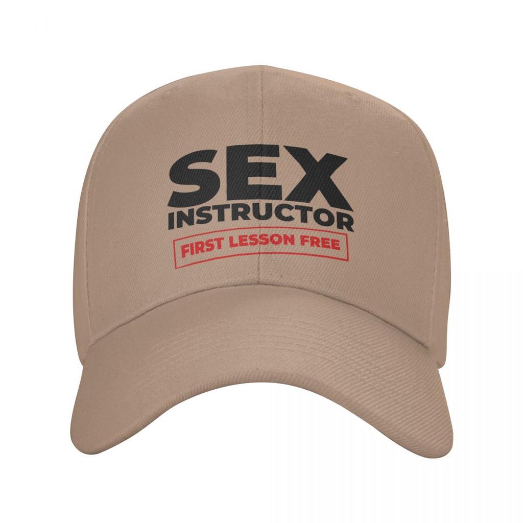 Sex Instructor Baseball Cap for Unisex Women Adjustable Dad Hat Summer Streetwear Snapback Hats