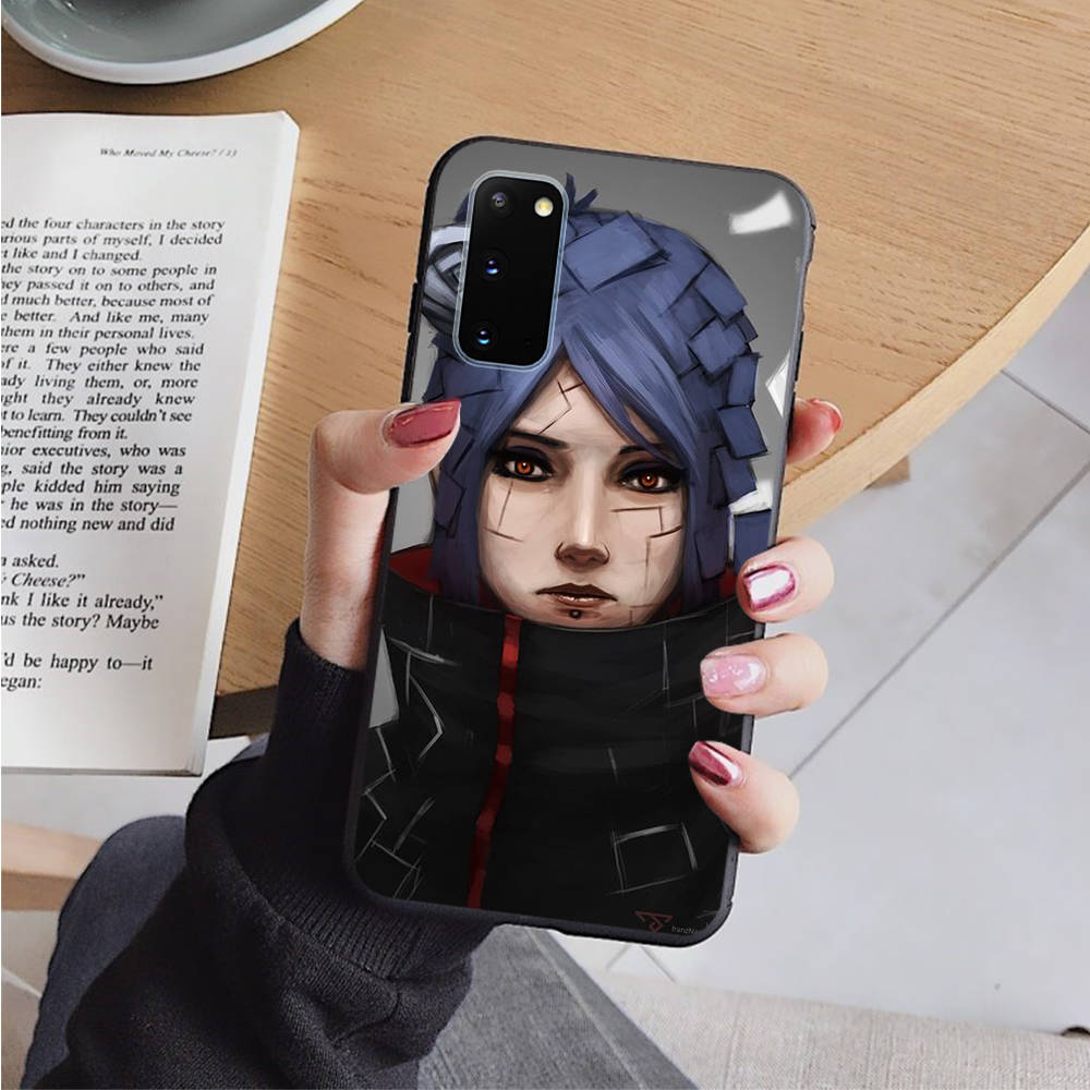 AD77 Наруто Акацуки черный чехол для OPPO Reno 8 6 5 4 Pro Find X3 A17 A31 A38 A40 A53 A54 A55 A74 A76 A78 A77 A80 A94 A95 A96 Pro Sofe Cover