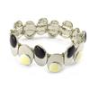 NOA [G2574] - Designer Bracelet 'Princesse Pop' Black White