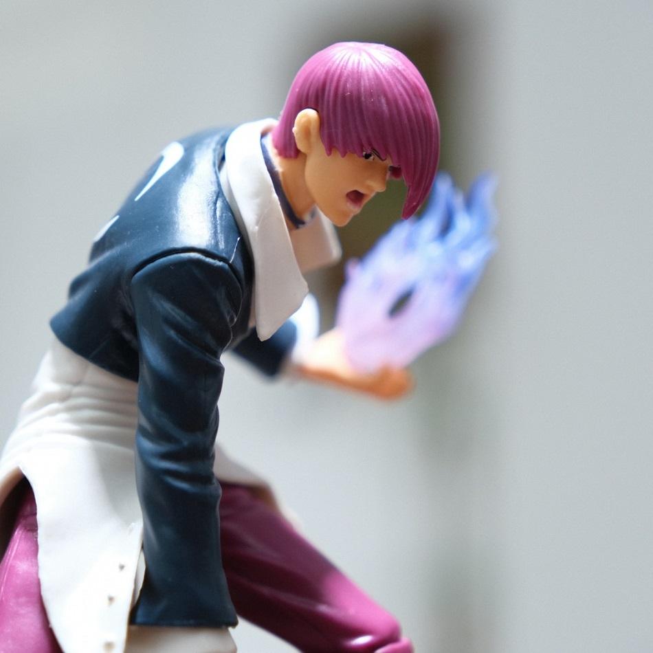 18 см Фигурка Аниме The King of Fighters '98 SNK Кё Кусанаги Иори Ягами Фигурки Действия Игровой Автомат Периферия Модель из ПВХ Игрушка Подарок
