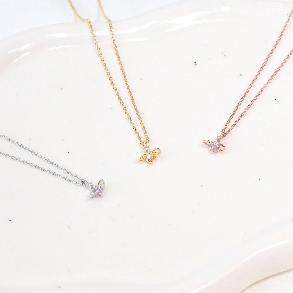 Dieuamour Havre Necklace (Brass+14Kgp)