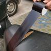 Черная клейкая лента на тканевой основе используется для ремонта подушек, устранения протечек на кожаных сиденьях, износостойкая ремонтная лента для кожаных изделий