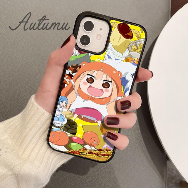 Химото! Чехол для телефона Умару-чан для iPhone 11 12 13 14 Pro Max mini X XR XS SE 2020 5s 6S 7 8 Plus Samsung Galaxy S21 S22 shell