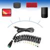 1.5M USB To 5.5x2.1mm Power Charger with 13 Connectors Set for Monitoring Cameras Printer Router LED Light Speaker