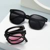 New Small Frame Square Sunglasses Women Lightweight Folding Fashion Sun Glasses Lady Outdoor Leisure Eyewear Uv400