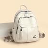 Trendy Korean Soft Leather Backpack for Middle-aged Women - 2024 New Style, Fashionable & Versatile