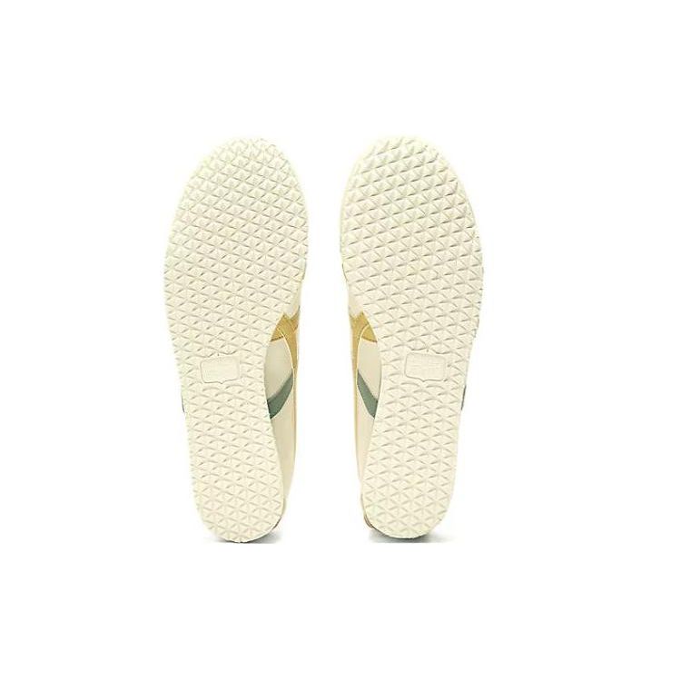 Onitsuka Tiger Mexico 66 Cream Mineral Brown Unisex Low Top Leather Retro Lifestyle Sneakers 1183A201-120