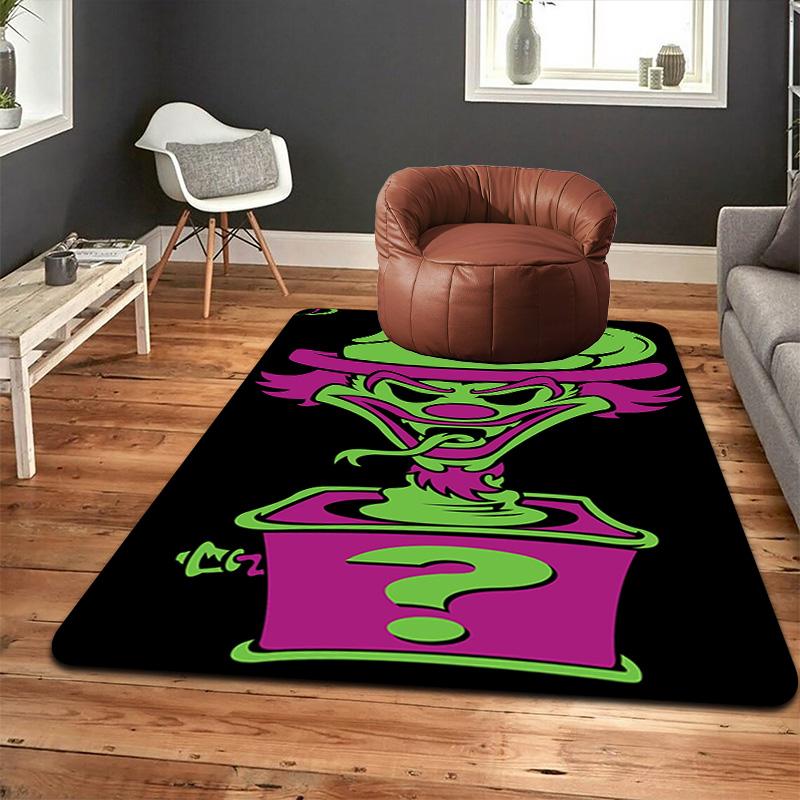 Insane Clown Posse Rug Floor Mat for Living Room or Bedroom Soft and Comfortable Carpet a Gift for Birthday and Holiday.SFF0917090