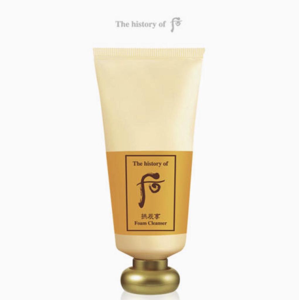 The history of whoo Пенка для умывания Gongjinhyang 40 мл / 180 мл (2 варианта)