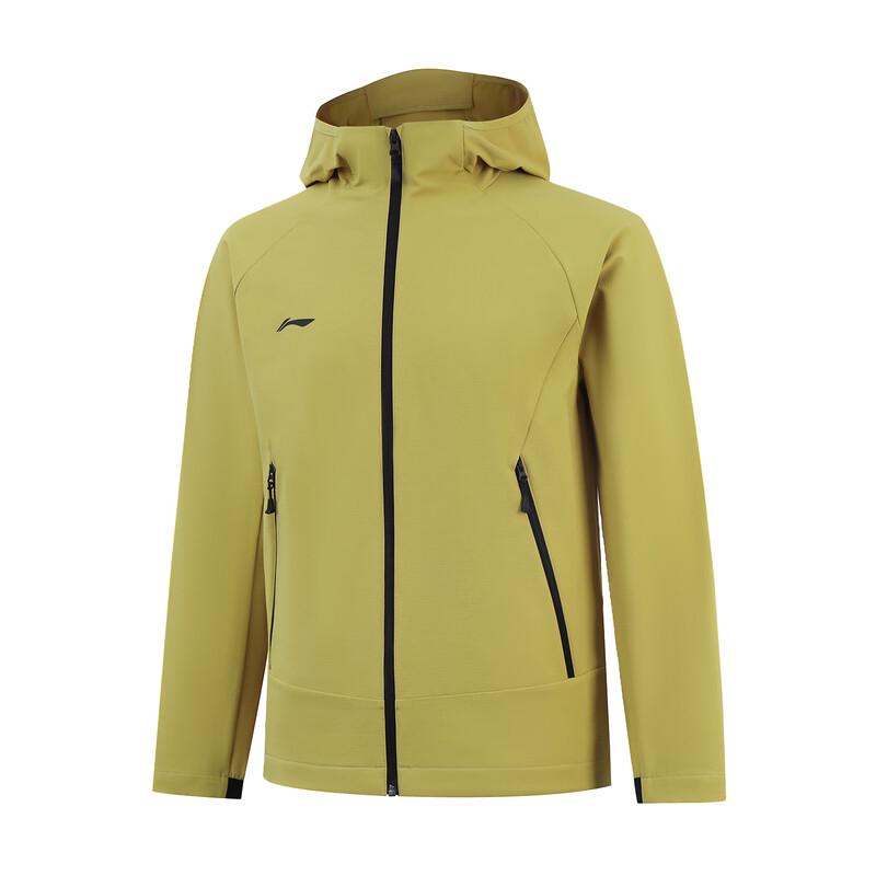 Li-Ning Мужской модный тренч с капюшоном DVF91
