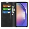 For Samsung Galaxy A55 5G Phone Case Leather Folio Flip Cover Magnetic Absorption