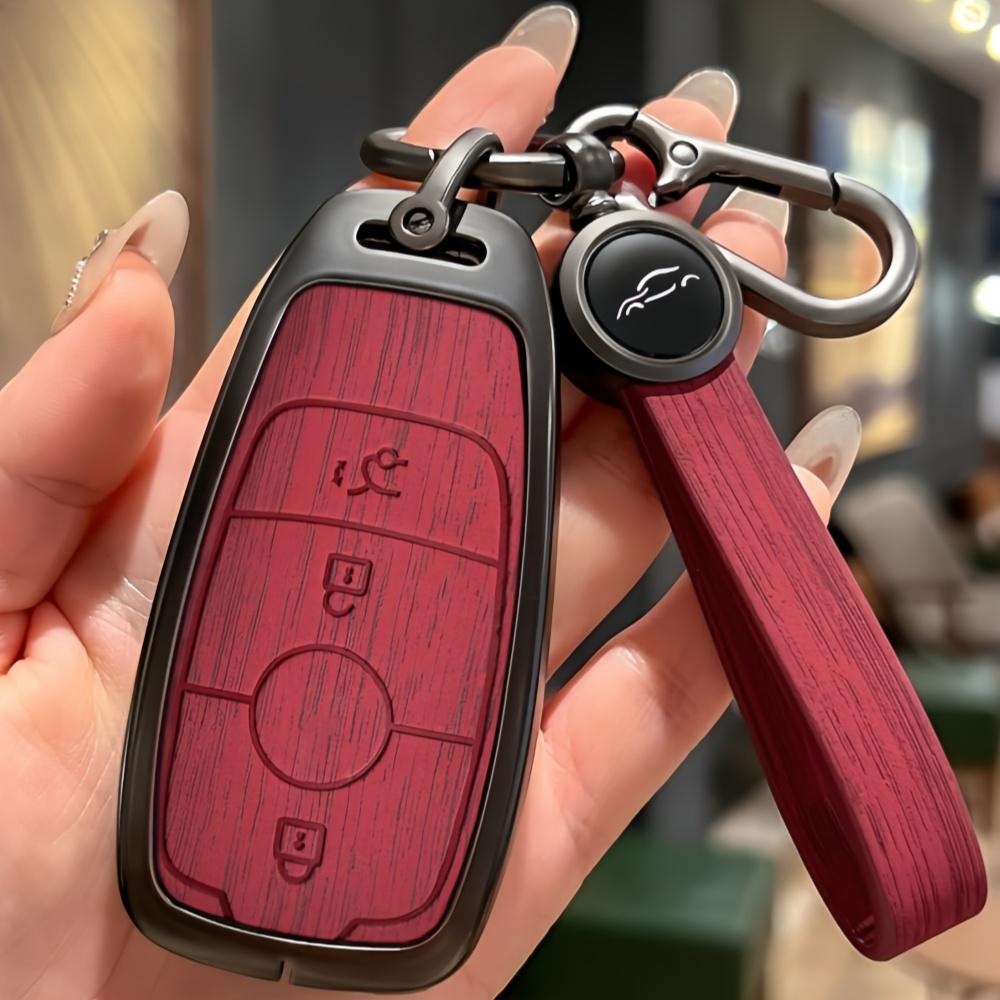 Модный металлический чехол для дистанционного ключа автомобиля для Mercedes Benz ACESG Class GLC CLE CLA GLB GLS W177 W205 W213 W222 X167 AMG