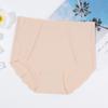 High Waist Panties for Women Plus Size Ice Silk Seamless Briefs Women Soft Underpants