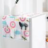 Moisture Proof Refrigerator Dust Cover Foldable PEVA Convenient Practical Refrigerator Cloth for Home