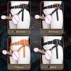 Кожаный полый чехол для пениса и restraint NNSX Игрушка для взрослых