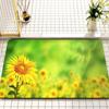 Small Fresh Sunflower Diatom Mud Mat Absorbent Dirty Bathroom Non-slip Mat Toilet Toilet Quick Drying Door Mat