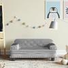 VidaXL Children's Sofa Light Grey 70x45x30 Cm Velvet 3196294