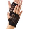 Короткие сетчатые перчатки без пальцев для женщин, рыболовная сеть, сетка, эмо, гот, 80-е, сценические аксессуары