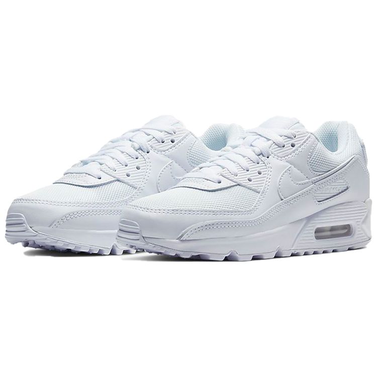 Nike Женские кроссовки Air Max 90 Белые Женские Кроссовки Волк-Серый CQ2560-100