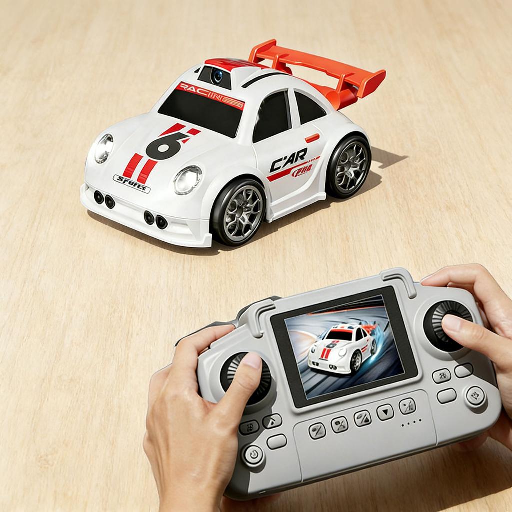 2026 C6 RC Drift Car with Dual Mode Lights Sound Camera Screen Control Smart Induction Follow Kids Toy Gift for Boys and Girls