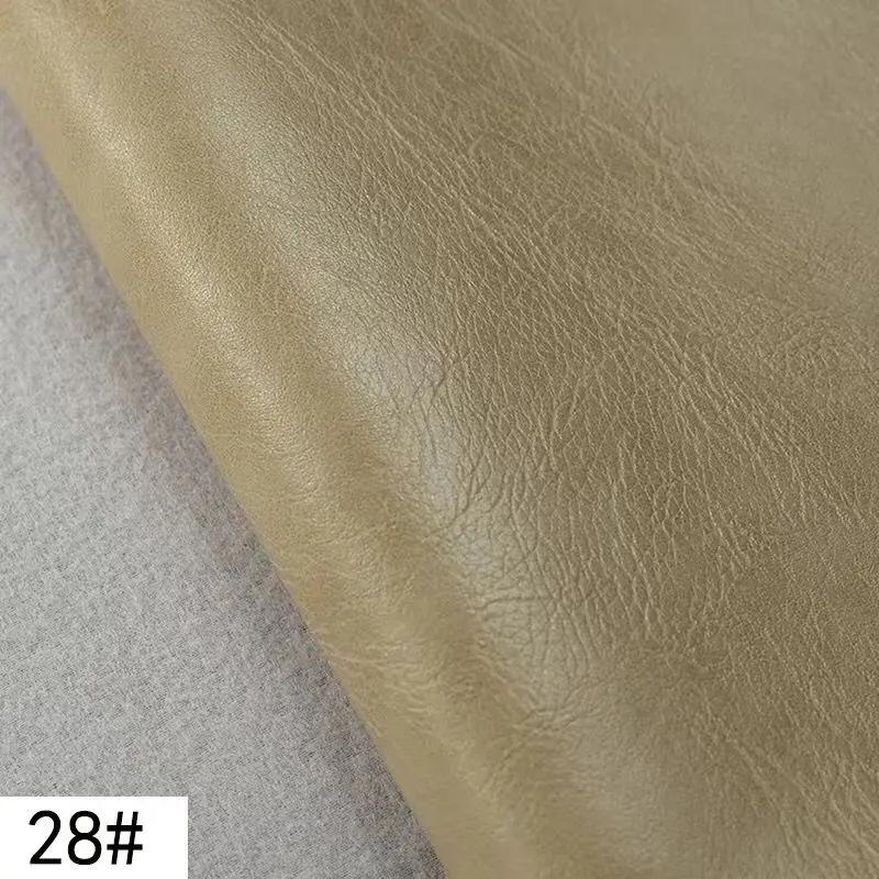 100x138cm Quality Faux Leather Fabric for Sofa Soft Artificial Leather Fabric Clothing Wallpaper Synthetic Leather Upholstery