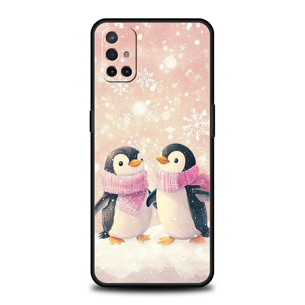 Милый чехол для телефона с пингвином Kawaii Для OnePlus 15 13 12 11 10 9 8 15T 13T 10T 7T Pro 13R 12R 9RT 8T Nord 4 N10 2T CE 2 3 5G
