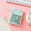 70 Pcs Pink/ Purple/ Green Small Paper Clips Vibrant Color Metal Paper Clips  Document Binding