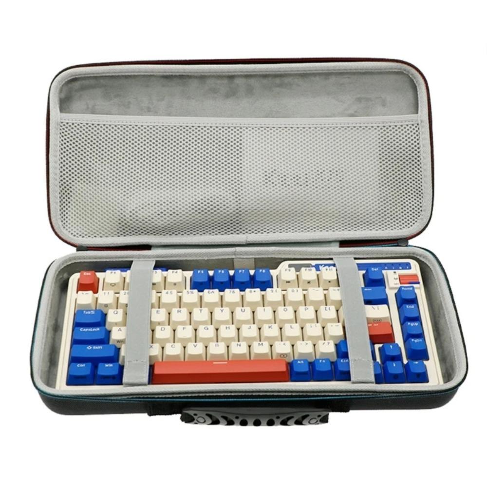 Double Zipper Keyboard Carrying Bag Dustproof Keyboard Case Pouch Keyboard Hard Shell Bag Travel