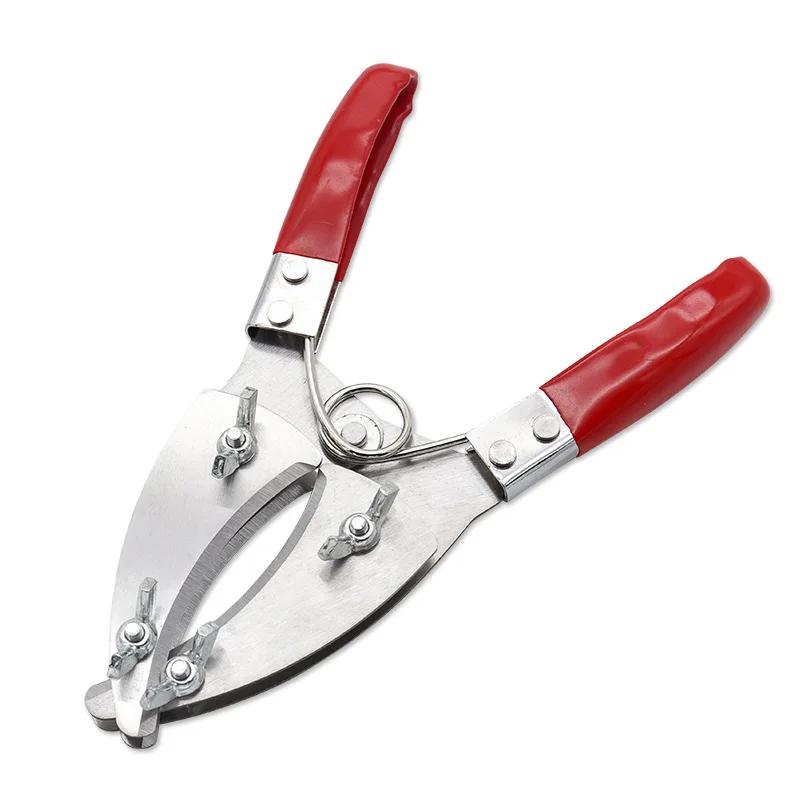 Инструмент для прививки, острое лезвие из нержавеющей стали, шкив для снятия веток, нож для кольцевания плодовых деревьев, садовые ножницы с пластиковой ручкой