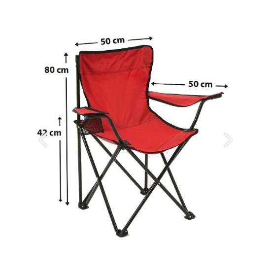 2-Set Director Camping Chair with Folding Bag Picnic, Beach, Fishing Chair