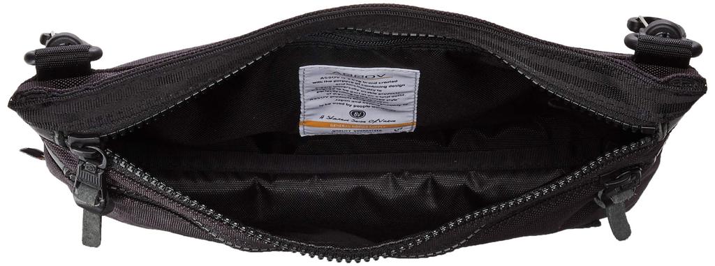 [Assob] Мини-сумка через плечо 061316 ЭКСКЛЮЗИВНЫЙ БАЛЛИСТИЧЕСКИЙ НЕЙЛОН ЧЕРНЫЙ