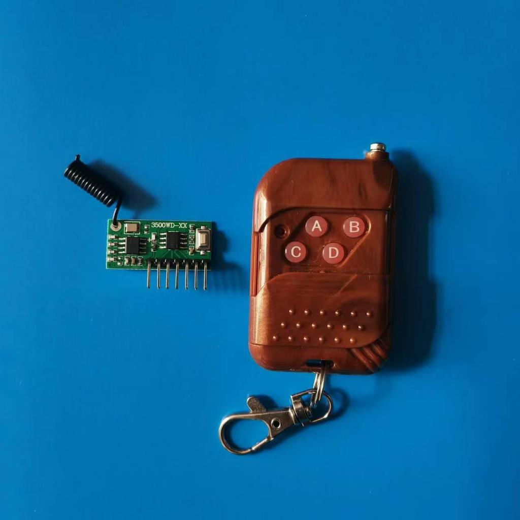 4-Channel 433MHz Superheterodyne Wireless Receiver Module - Learning Type 1527